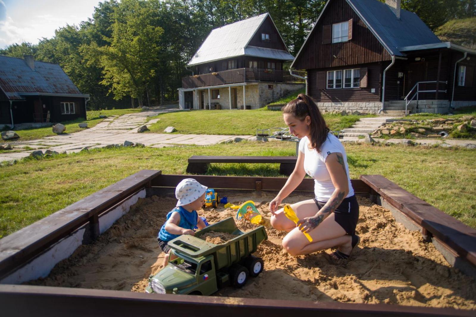 Rodinne Chaty Moravanpark - Ubytovani V Srdci Valasska Podkopna Lhota Exterior photo